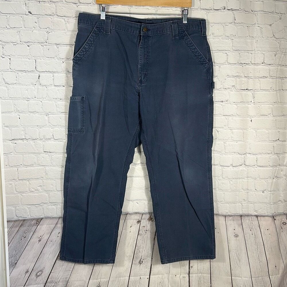 Carhartt Mens Original Dungaree Fit Canvas Work Pants Jeans size 40x30